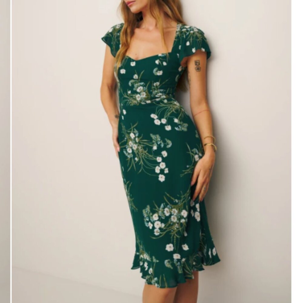 NWT - Reformation Rosi Dress - Buena - Size 4